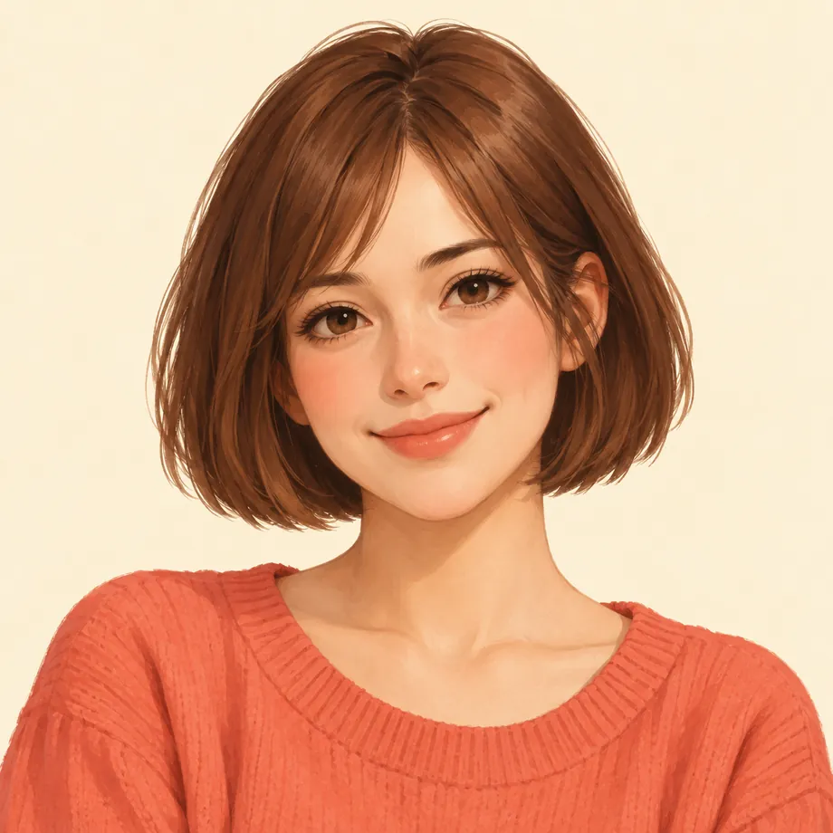 Bob-haired girl