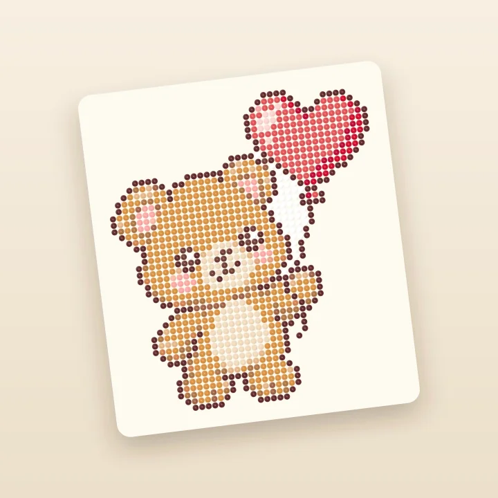Heart Balloon Bear