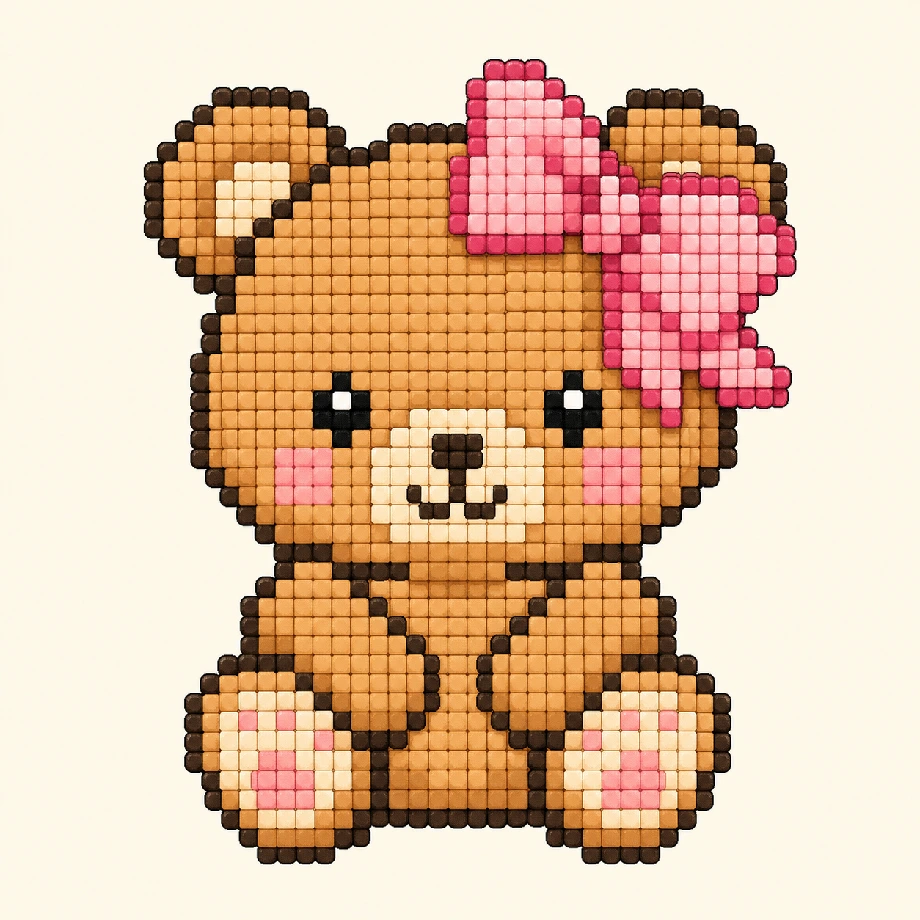 Ribbon Teddy